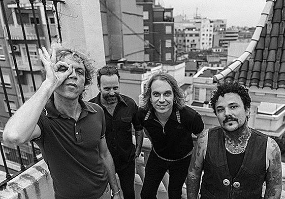 Los rockeros valencianos Los Zigarros.