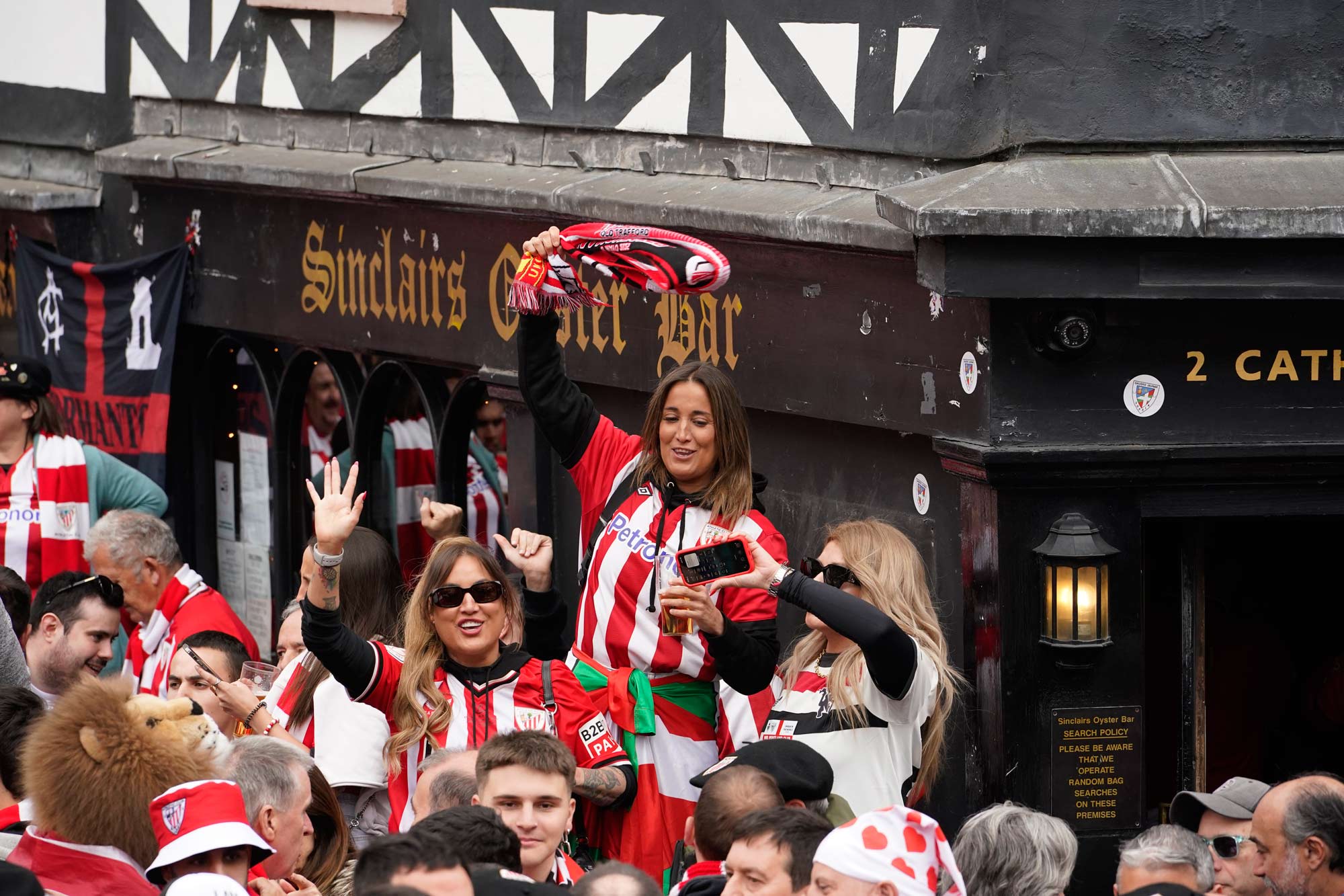Todas las imágenes de la previa del Manchester United-Athletic