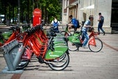Bicis eléctricas de alquiler en Bilbao.