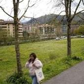 Imagen de una de las fincas de Markina que ocupó la fábrica armera.