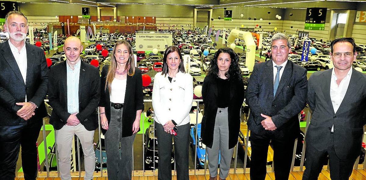 Antonio Barrena, Asier Atxutegi, Idoia Arregi, Marta Campos, Estibaliz Arrieta, Xabier Basañez y Gerva Vallejo.