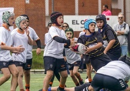 La melé se hace fiesta en Vitoria