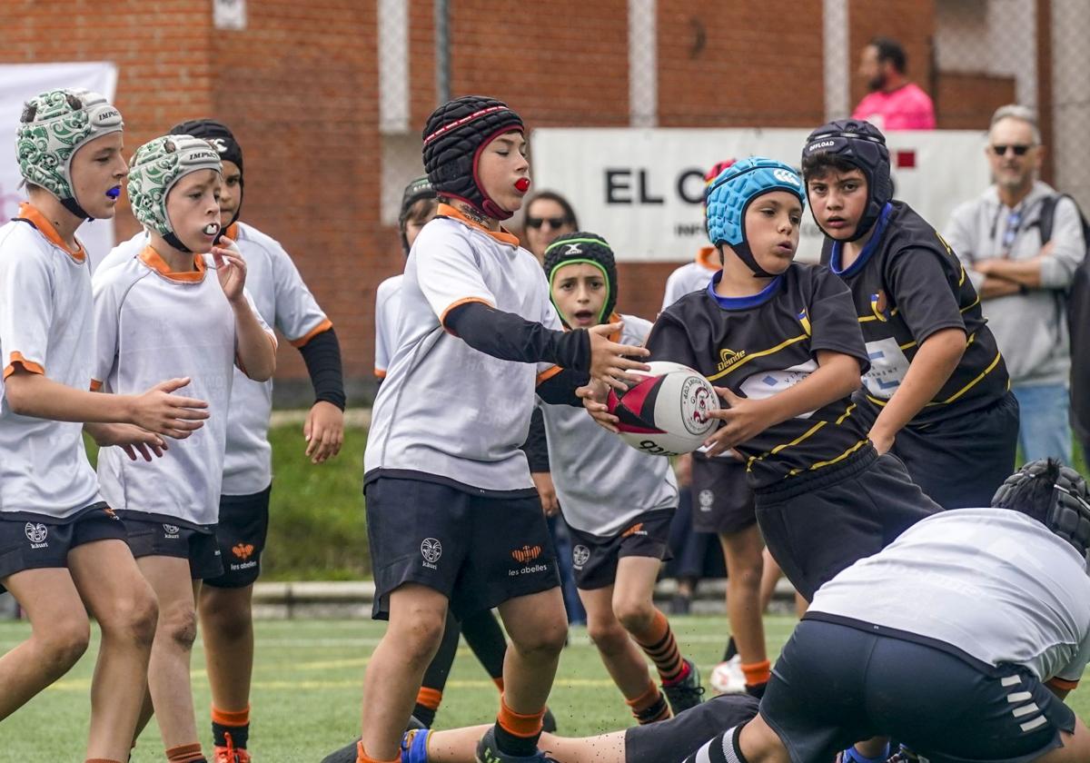 La melé se hace fiesta en Vitoria