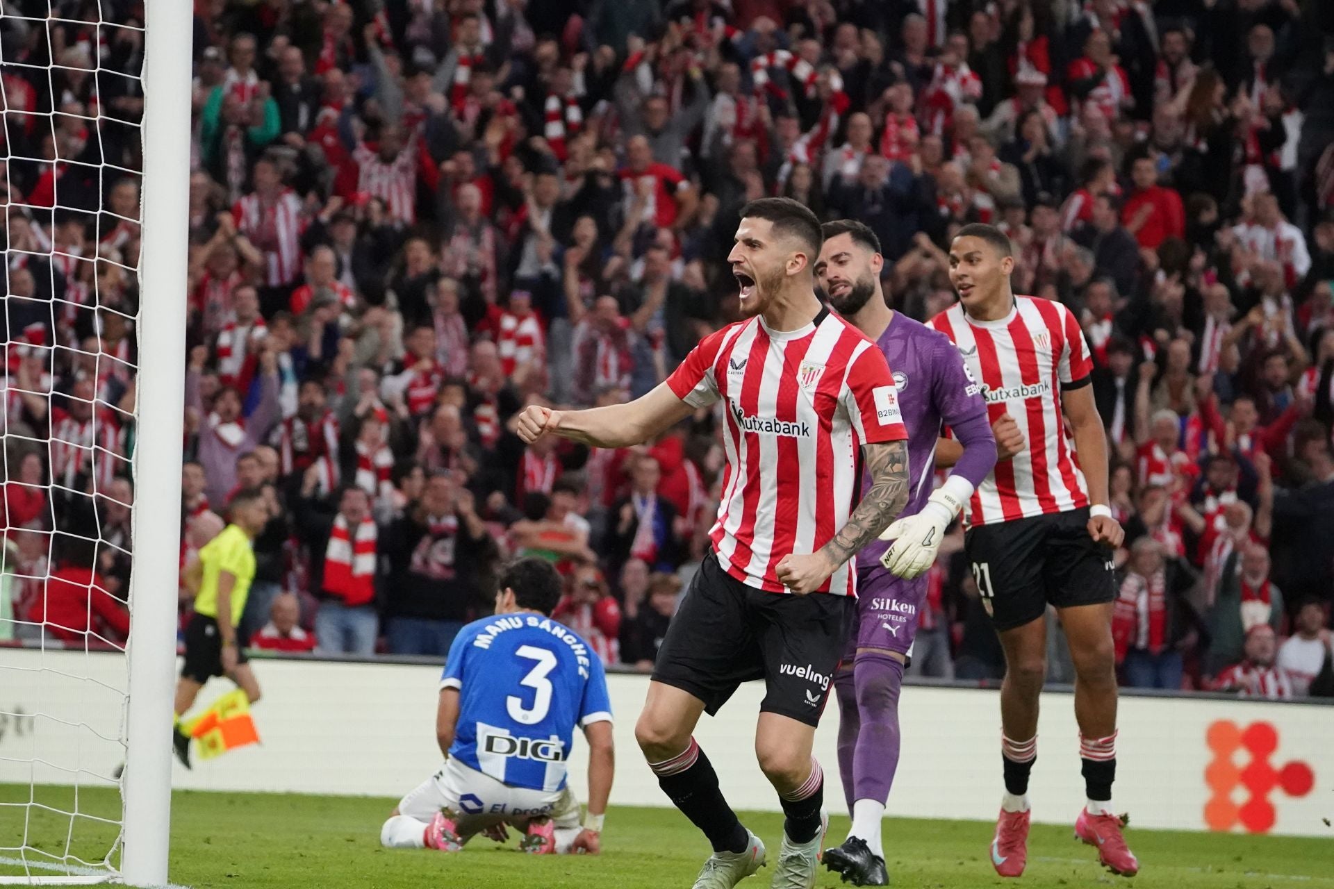El primer gol en propia meta que celebra el Athletic tiene sabor a Champions