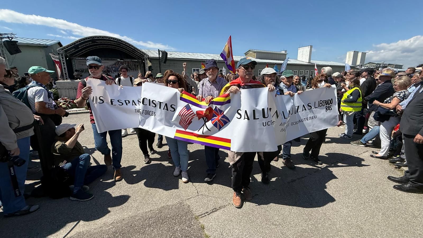 La visita de los Reyes a Mauthausen, en imágenes