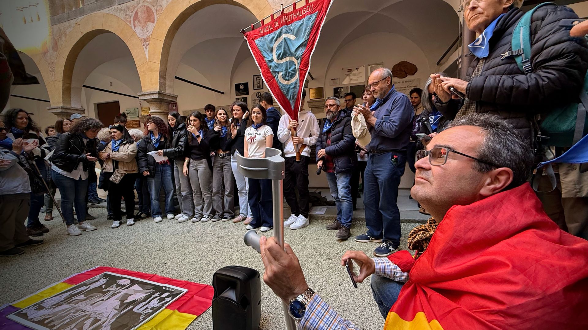 La visita de los Reyes a Mauthausen, en imágenes