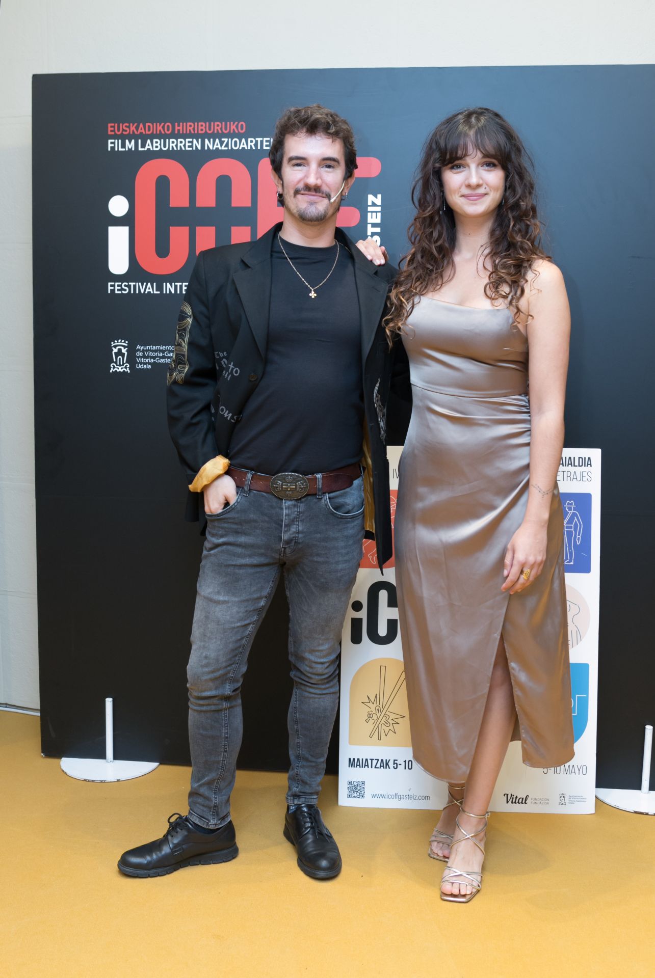 Lander Otaola y Amaia Sagasti.