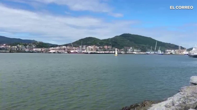 El simulacro de alerta química suena en Santurtzi ante el desconocimiento de muchos vecinos