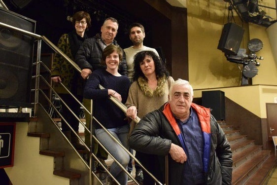 Los miembros de la agrupación Zientziaren Giltzak de Ondarroa.