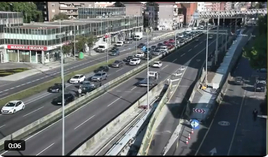 Una persona resulta herida en un accidente múltiple en La Avanzada