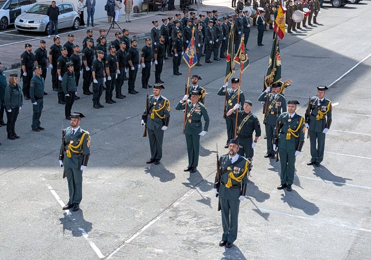La Guardia Civil conmemora su 181 aniversario en Vitoria