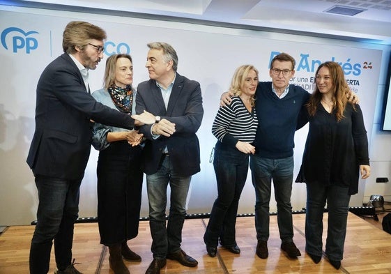Iñaki Oyarzabal, Raquel González y Javier de Andrés.