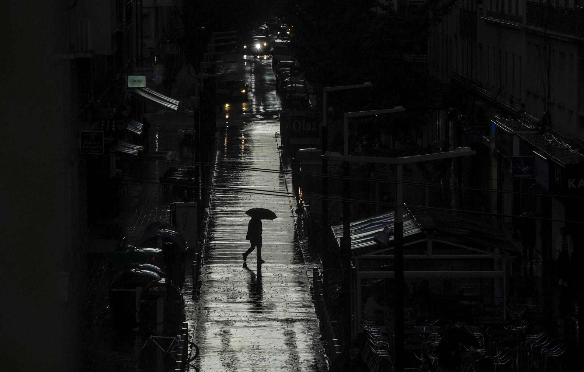 Las imágenes de la tormenta en Álava
