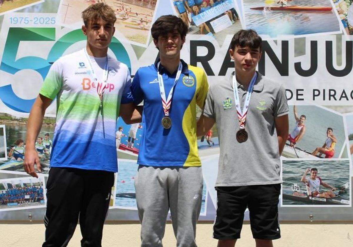 El mirandés Iker Boe es campeón de España júnior de piragüismo
