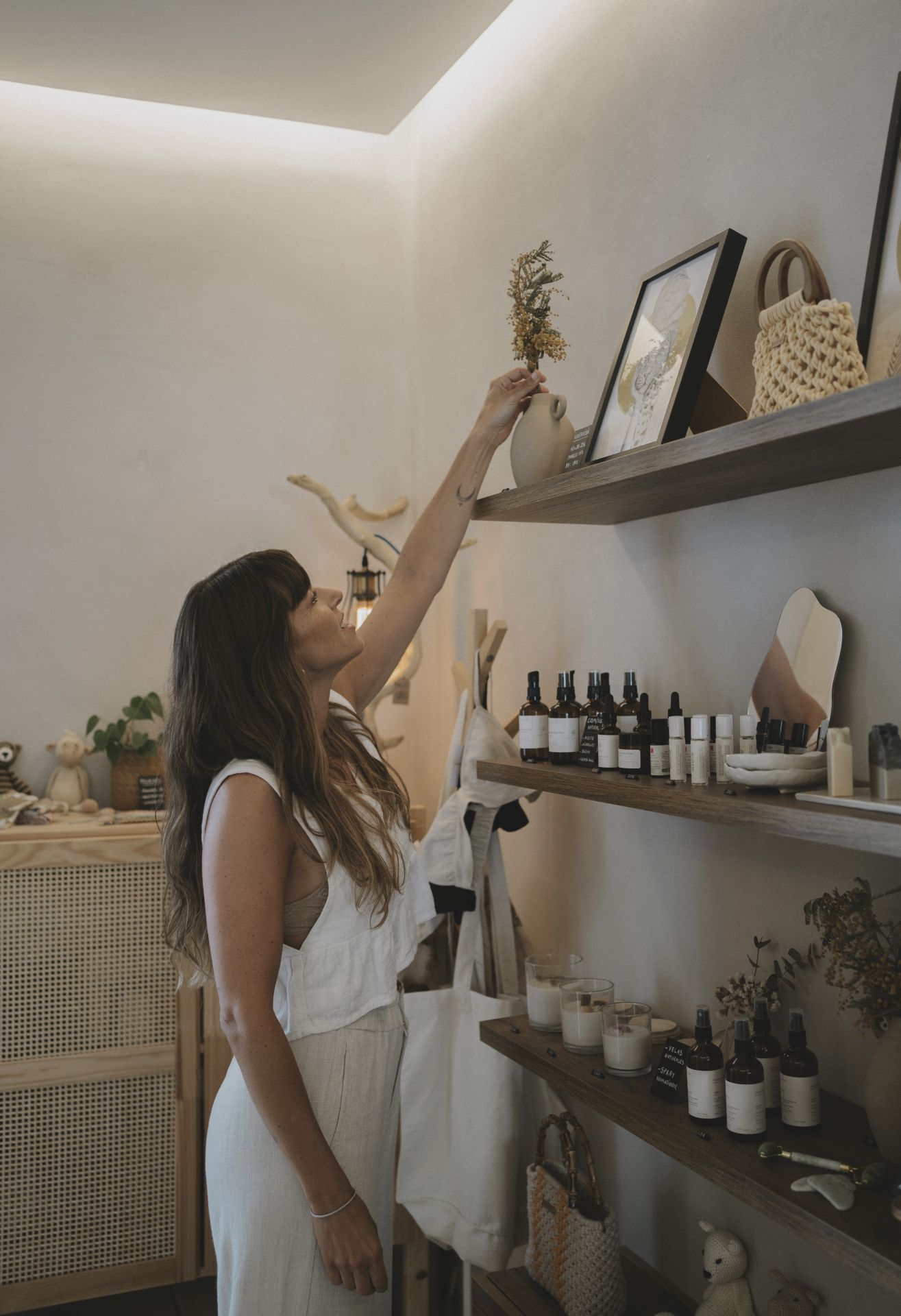 La tienda soñada de Nuria en Algorta: un refugio con alma donde todo está hecho a mano por ella (y otros artistas)