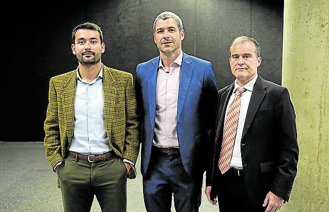 Sergio Gutierrez-Solana, Jorge Rodríguez y Aitor Artaza.