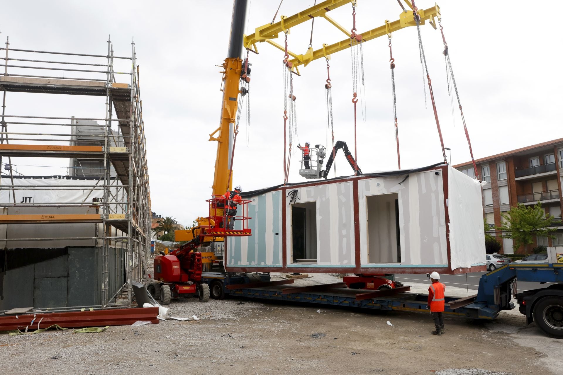 El &#039;making off&#039; de una vivienda prefabricada