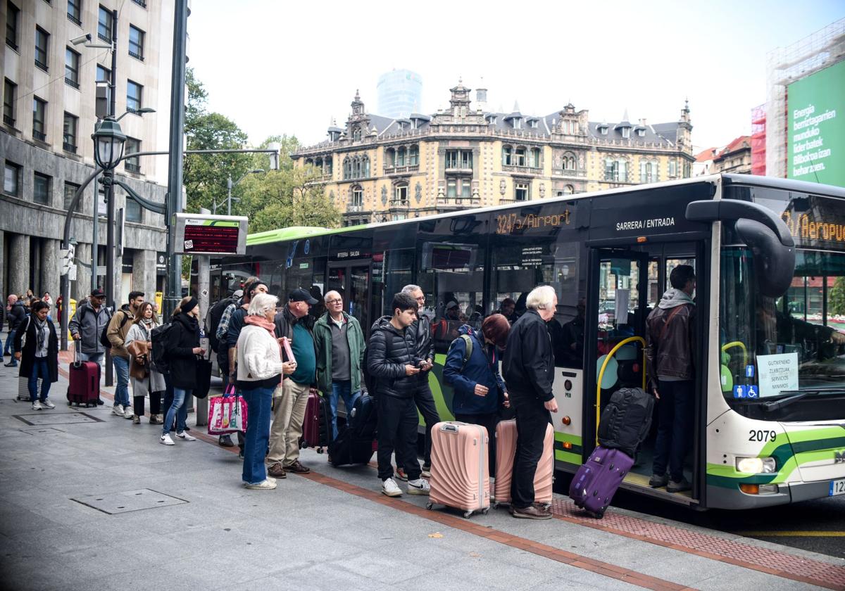 La parada de Moyua quedará suprimida el día de la final.