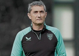Valverde cumple su novena temporada en el Athletic.