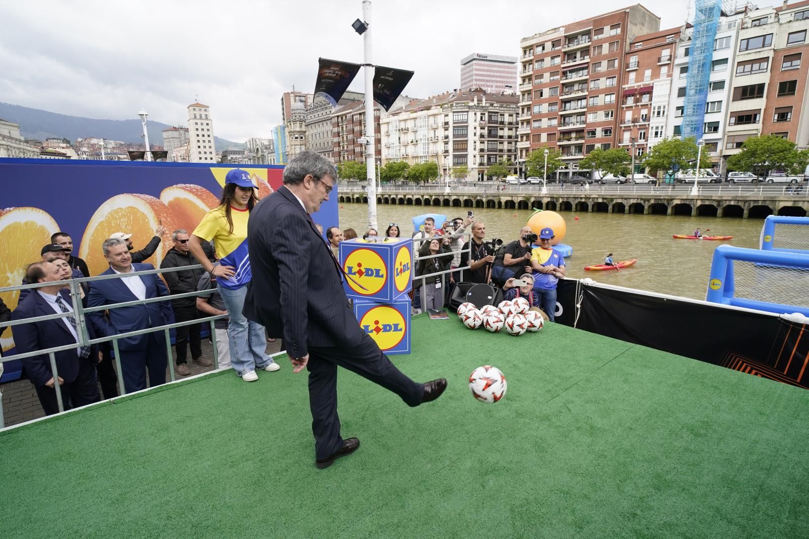 El ambiente en Bilbao la víspera de la final de la Europa League