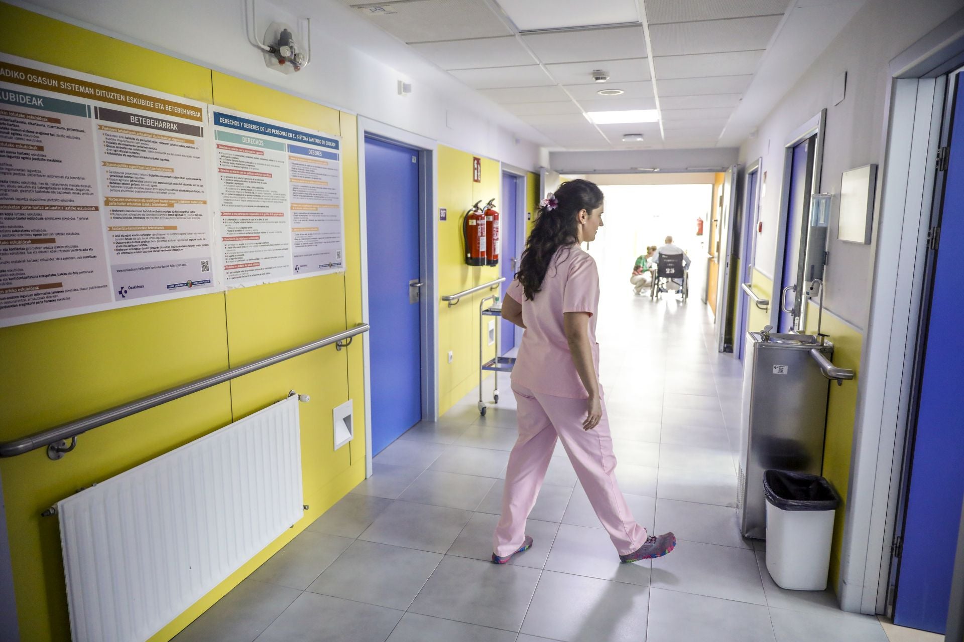 Las obras del Hospital de Leza en imágenes