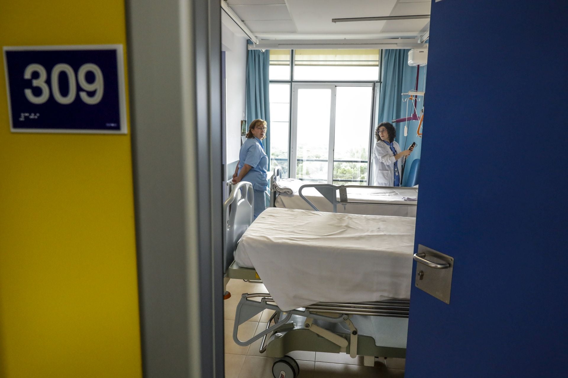 Las obras del Hospital de Leza en imágenes