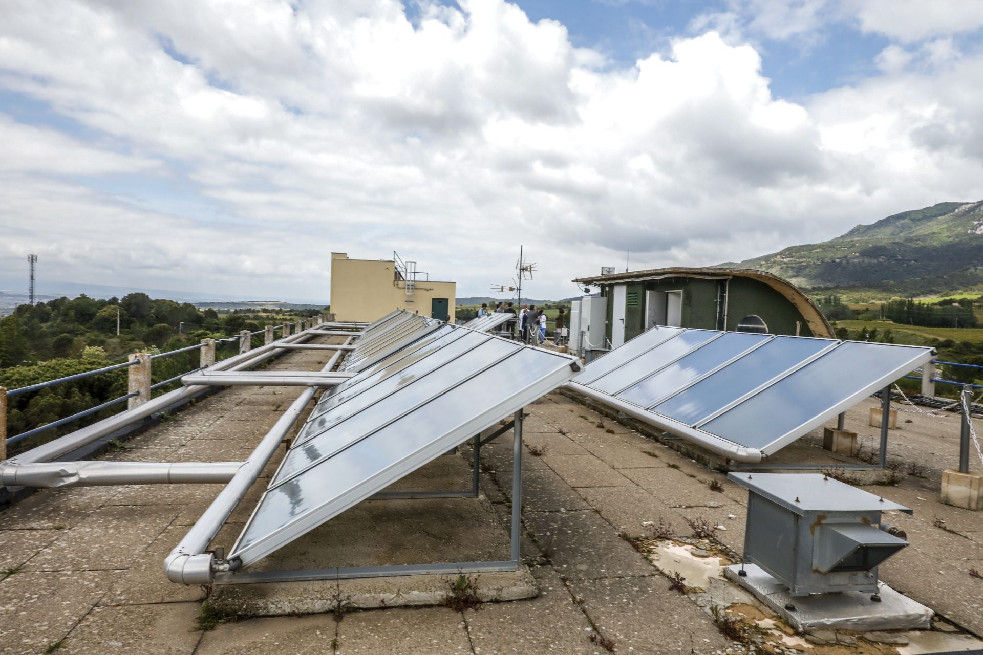 Las obras del Hospital de Leza en imágenes