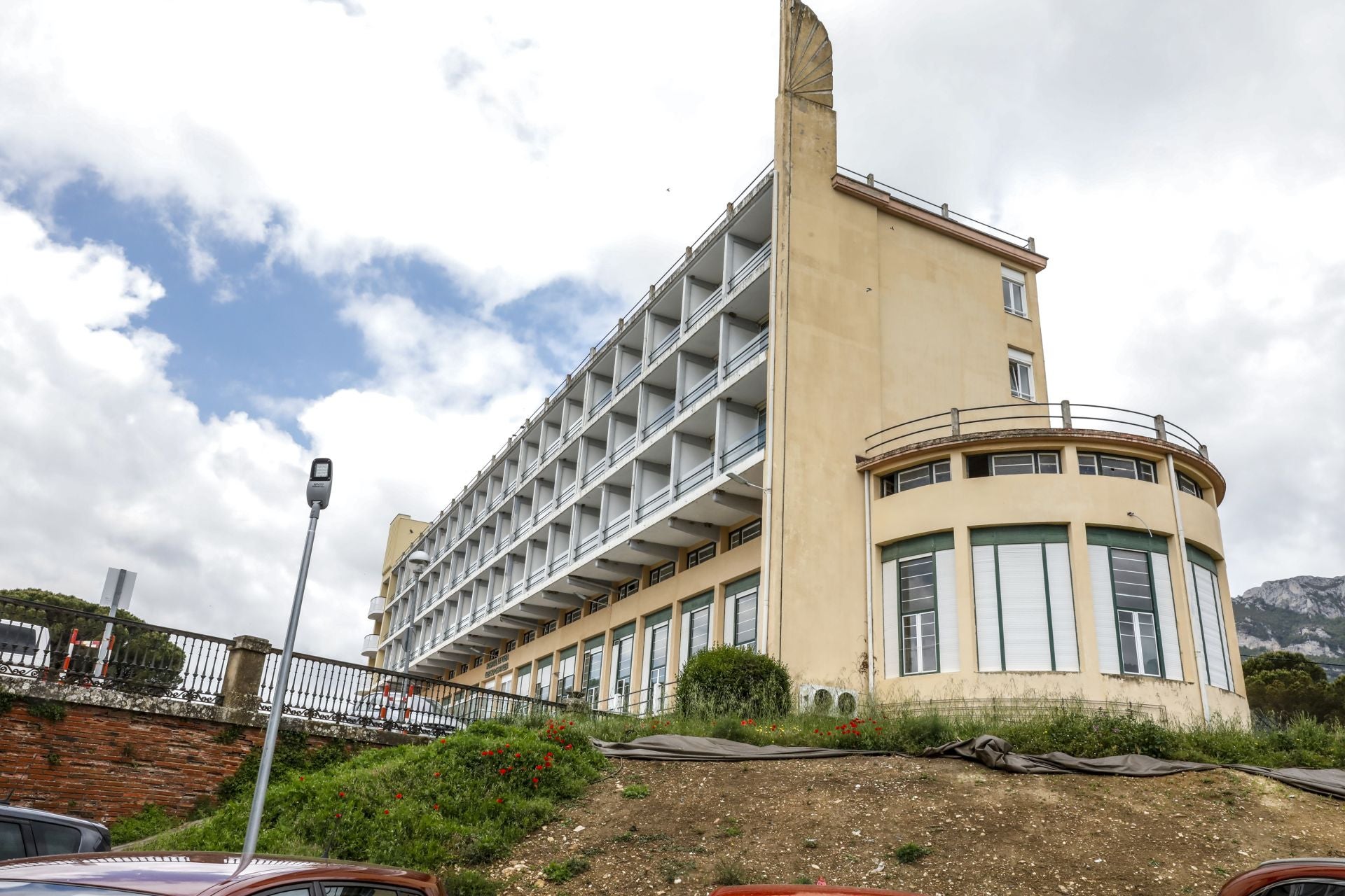 Las obras del Hospital de Leza en imágenes