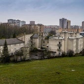 Vista de la clínica Arana que se convertirá en centro de acogida de refugiados.