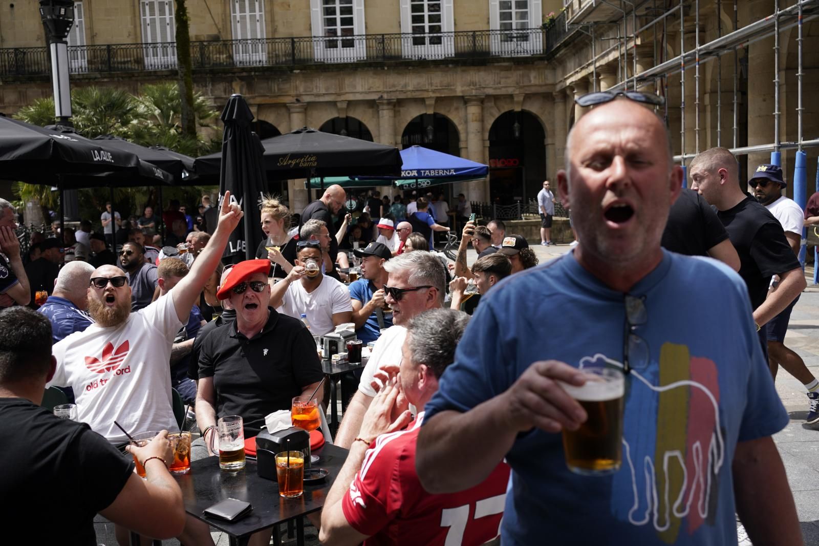 El ambiente en Bilbao la víspera de la final de la Europa League