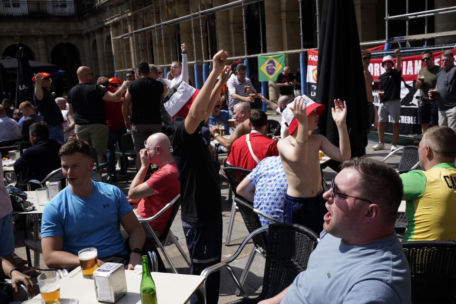 El ambiente en Bilbao la víspera de la final de la Europa League