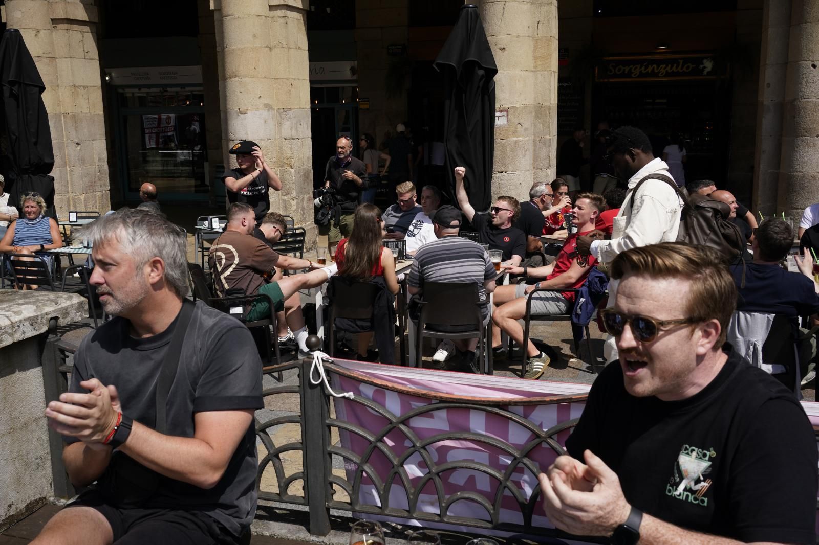 El ambiente en Bilbao la víspera de la final de la Europa League