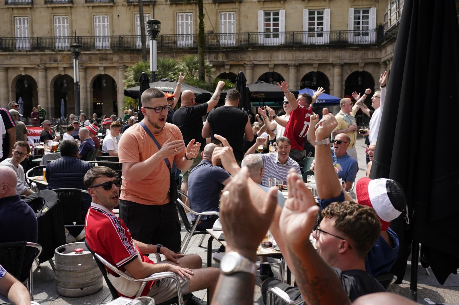 El ambiente en Bilbao la víspera de la final de la Europa League