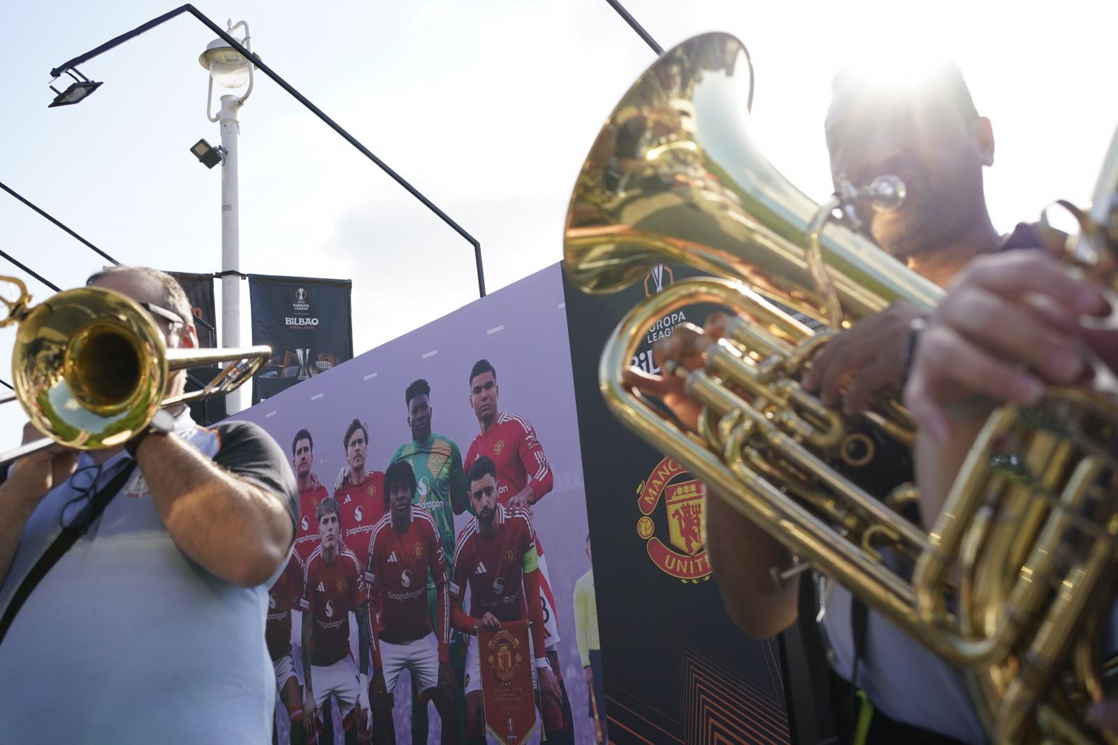 El ambiente en Bilbao la víspera de la final de la Europa League