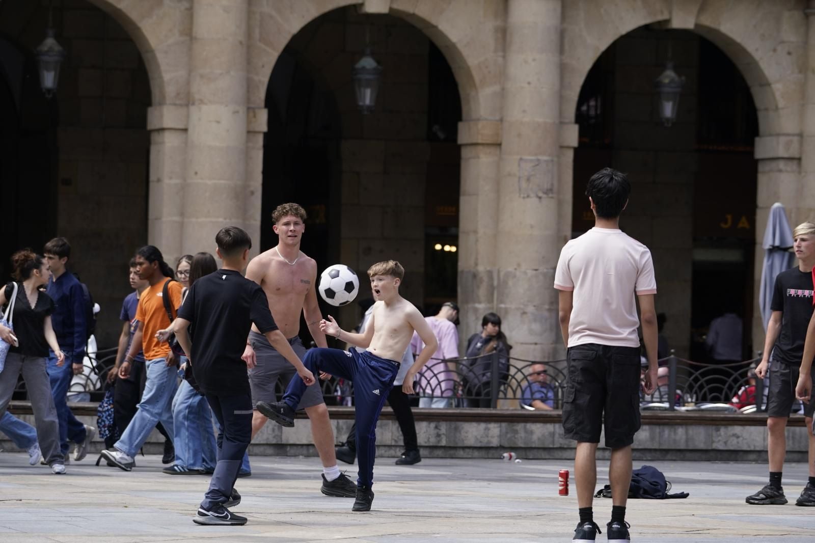 El ambiente en Bilbao la víspera de la final de la Europa League