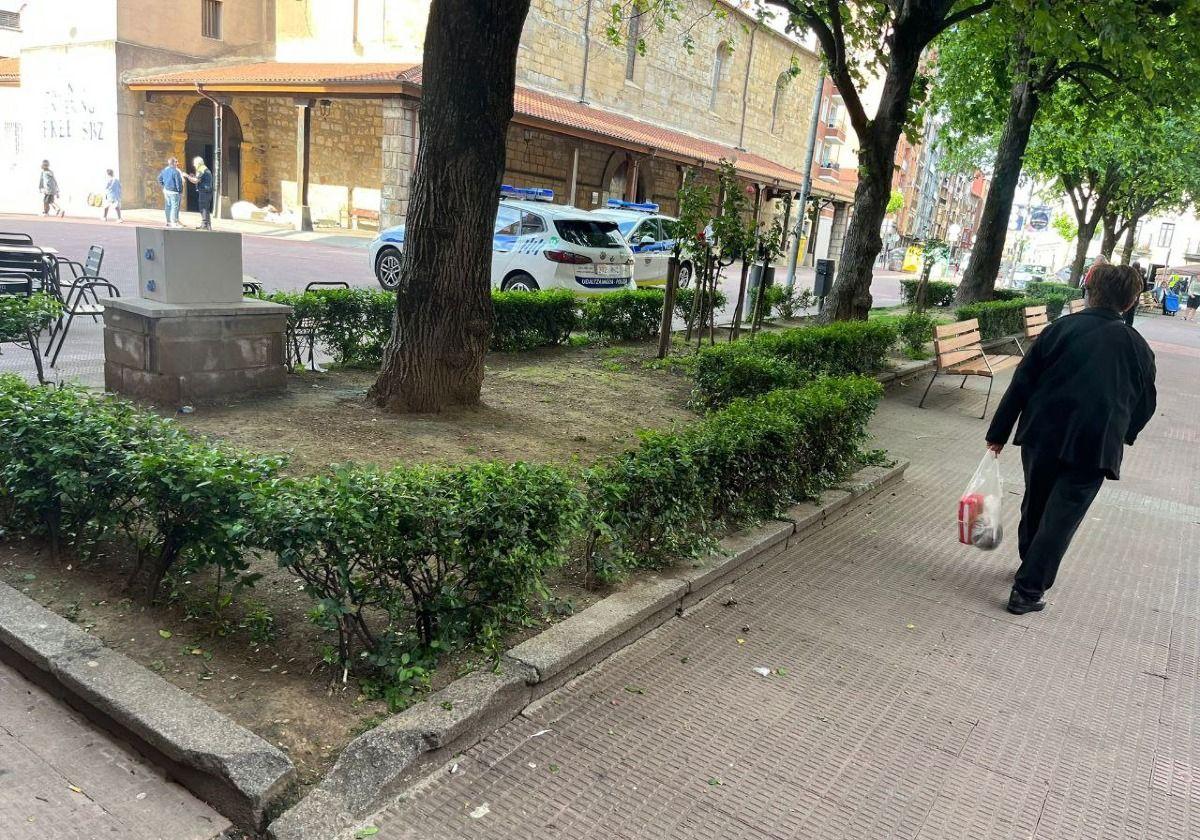 Un sintecho agrede a un menor en Barakaldo