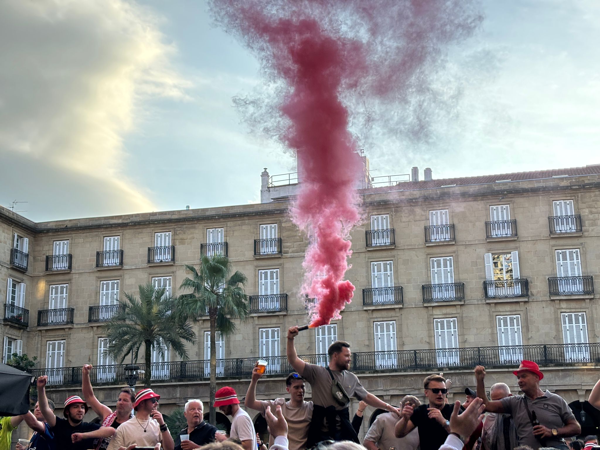 El ambiente en Bilbao la víspera de la final de la Europa League