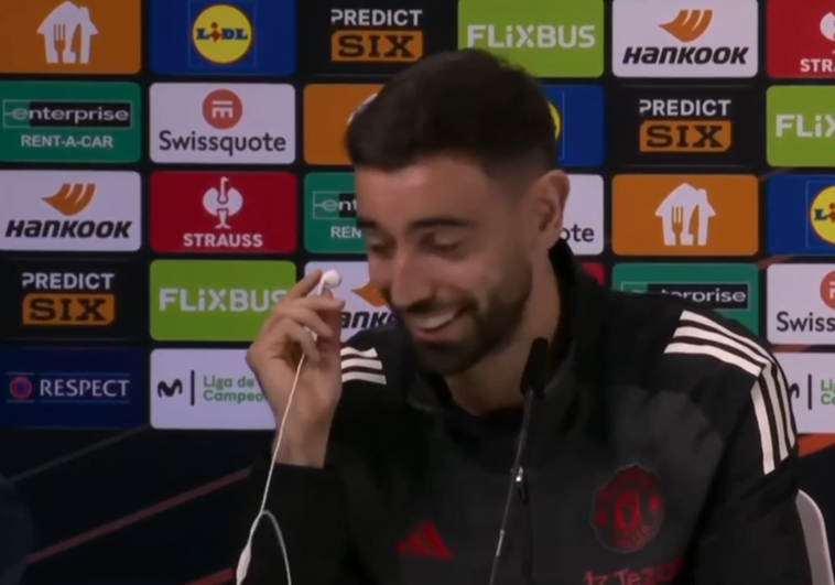 Los problemas de Bruno Fernandes con la traducción en euskera