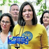La eurodiputada del PNV, Oihane Agirregoitia.