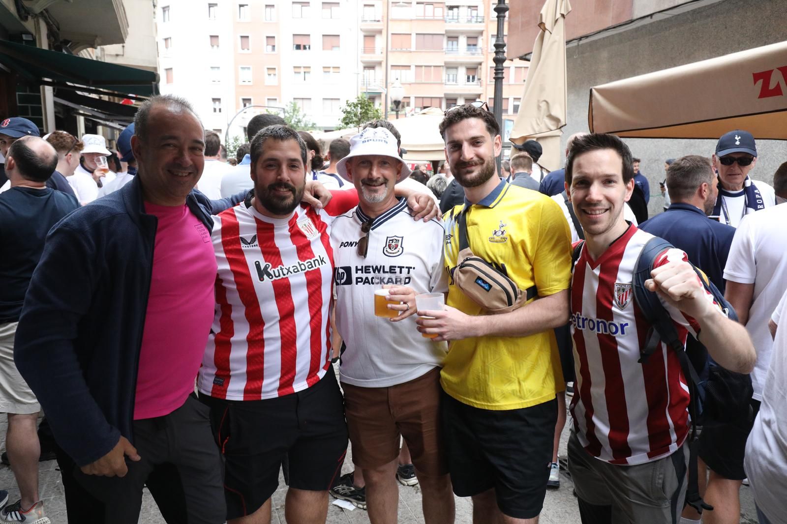 La final ya se juega en las calles de Bilbao