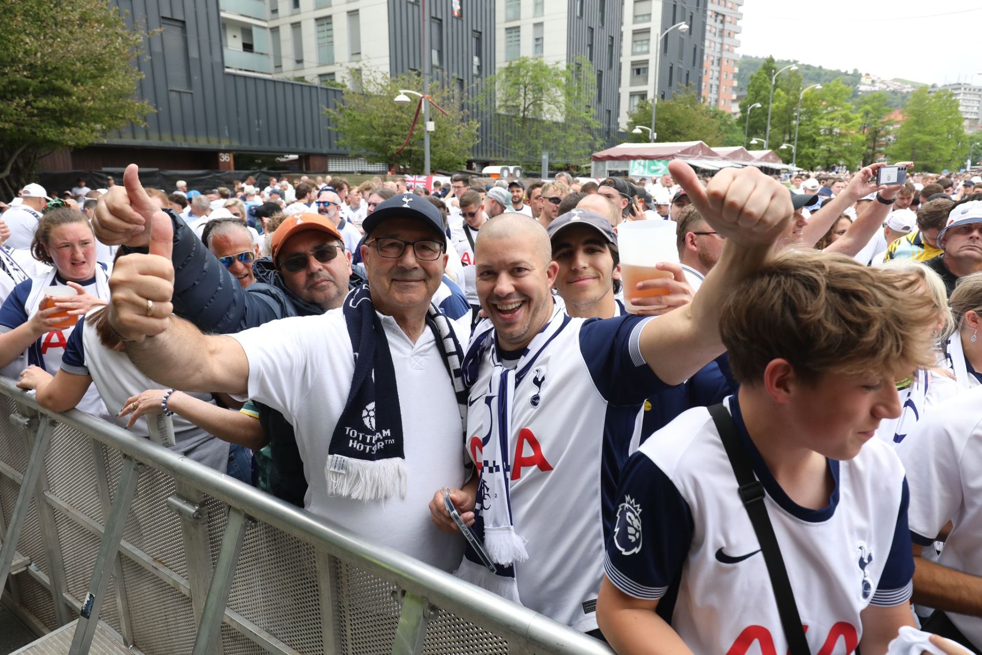 La final ya se juega en las calles de Bilbao