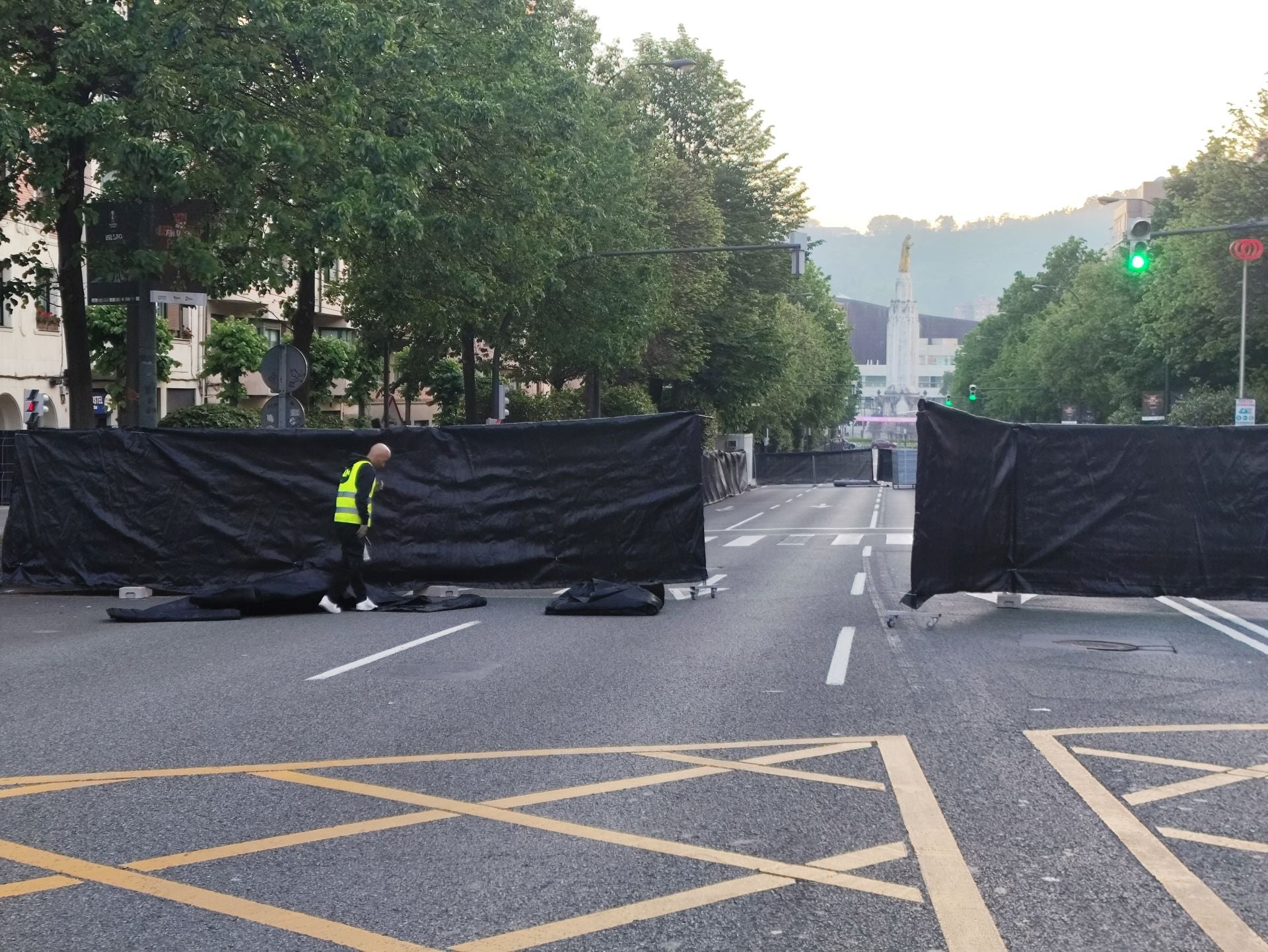 La final ya se juega en las calles de Bilbao