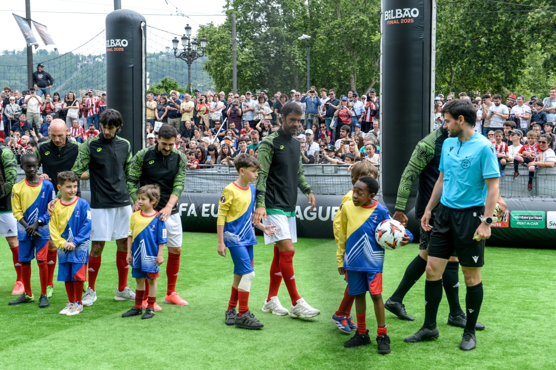 La final ya se juega en las calles de Bilbao