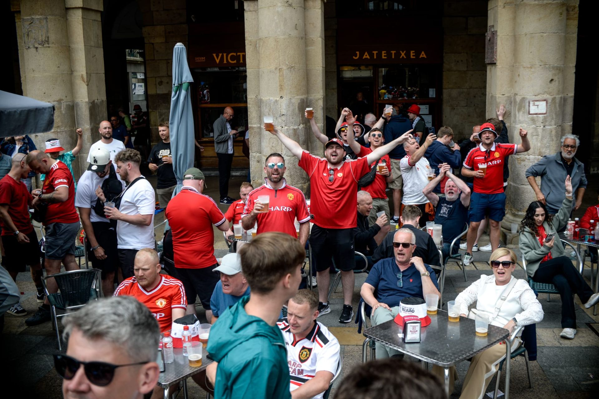 La final ya se juega en las calles de Bilbao
