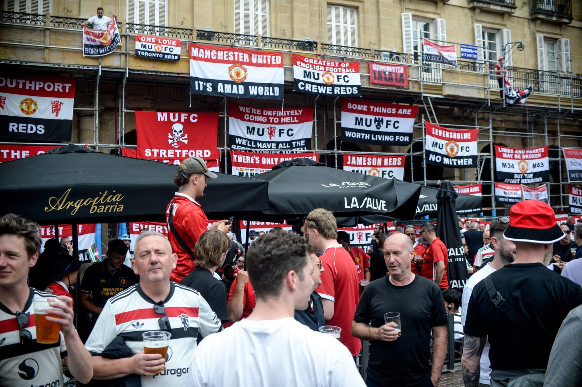 La final ya se juega en las calles de Bilbao