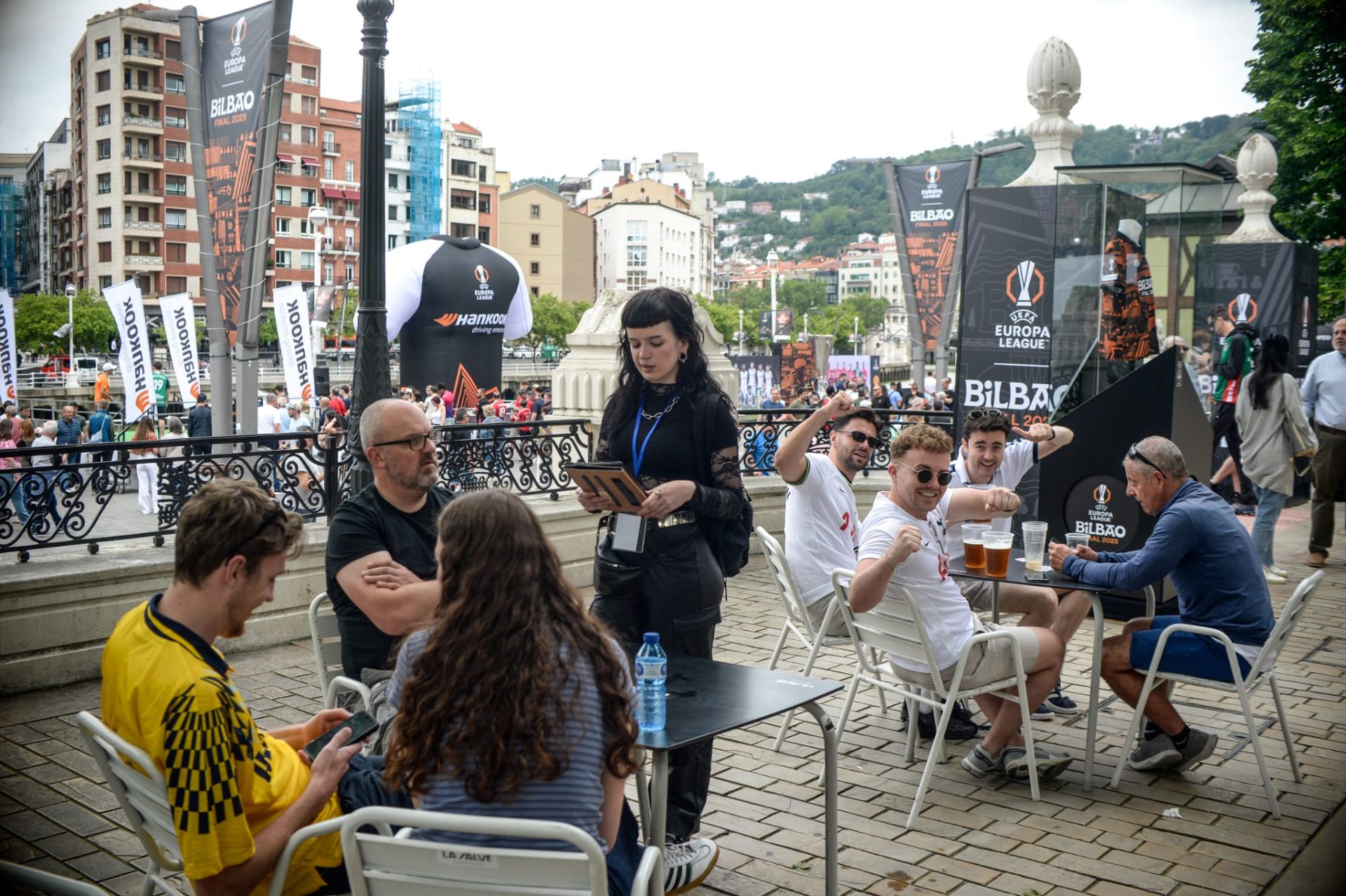 La final ya se juega en las calles de Bilbao