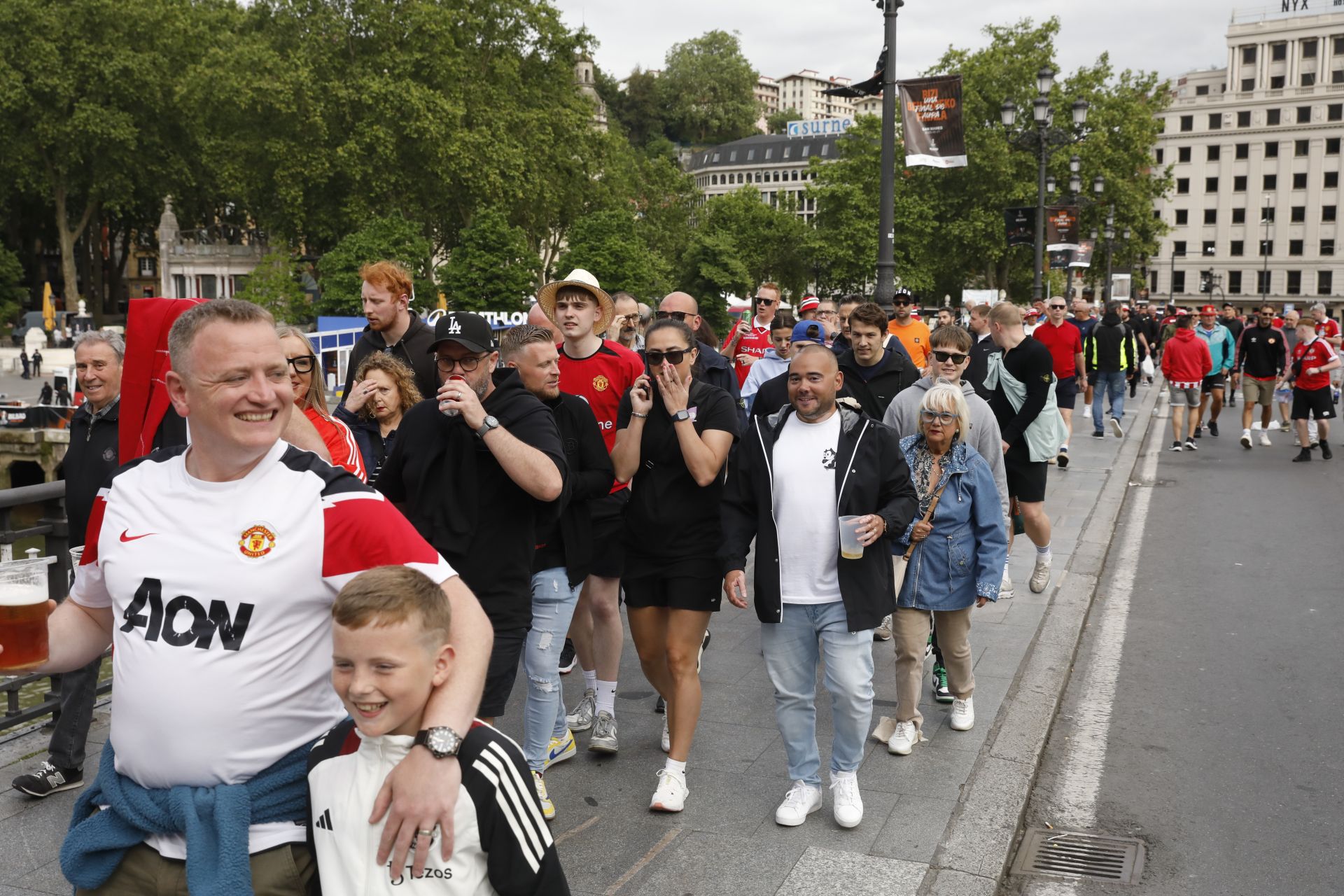 La final ya se juega en las calles de Bilbao