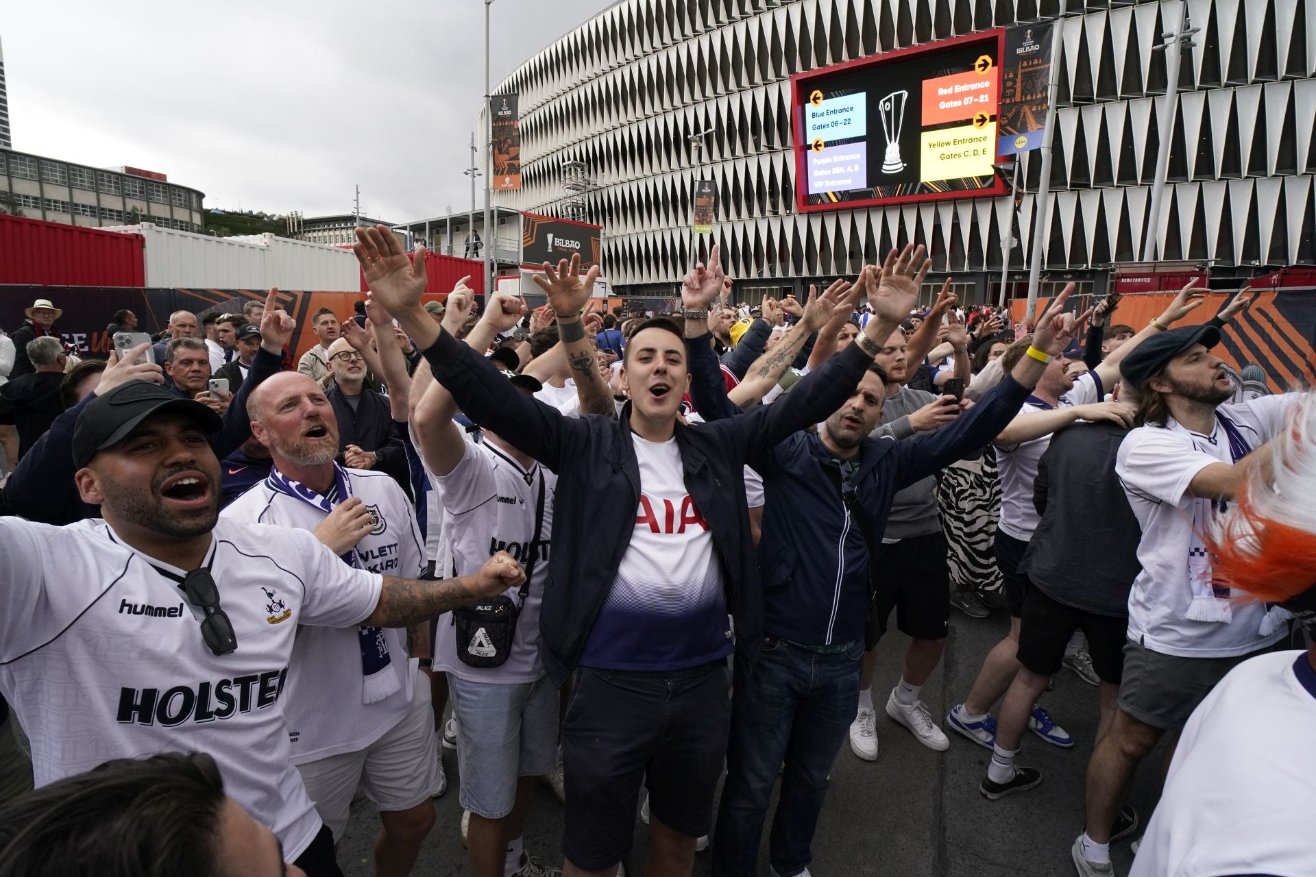 La final ya se juega en las calles de Bilbao