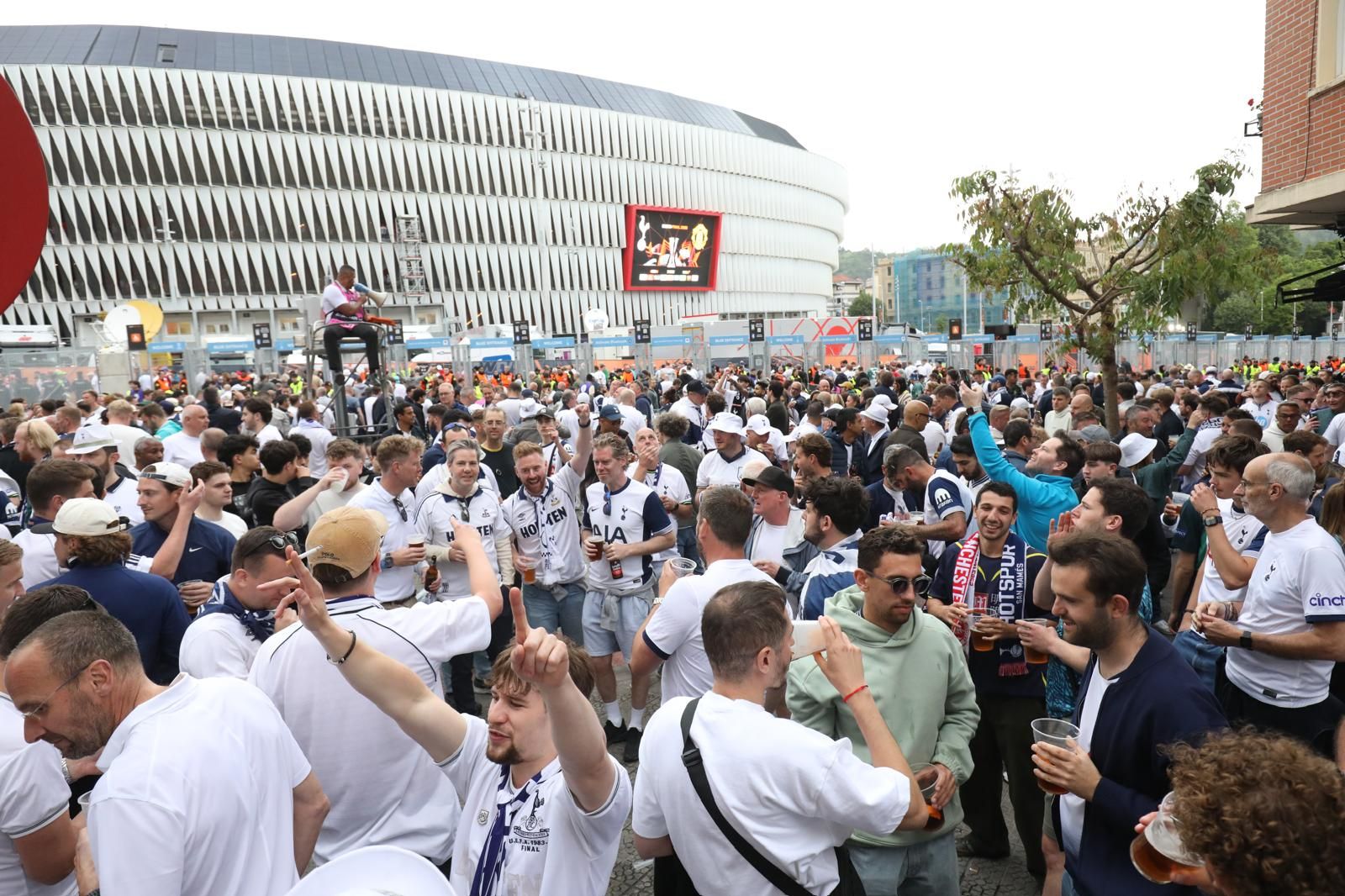 La final ya se juega en las calles de Bilbao