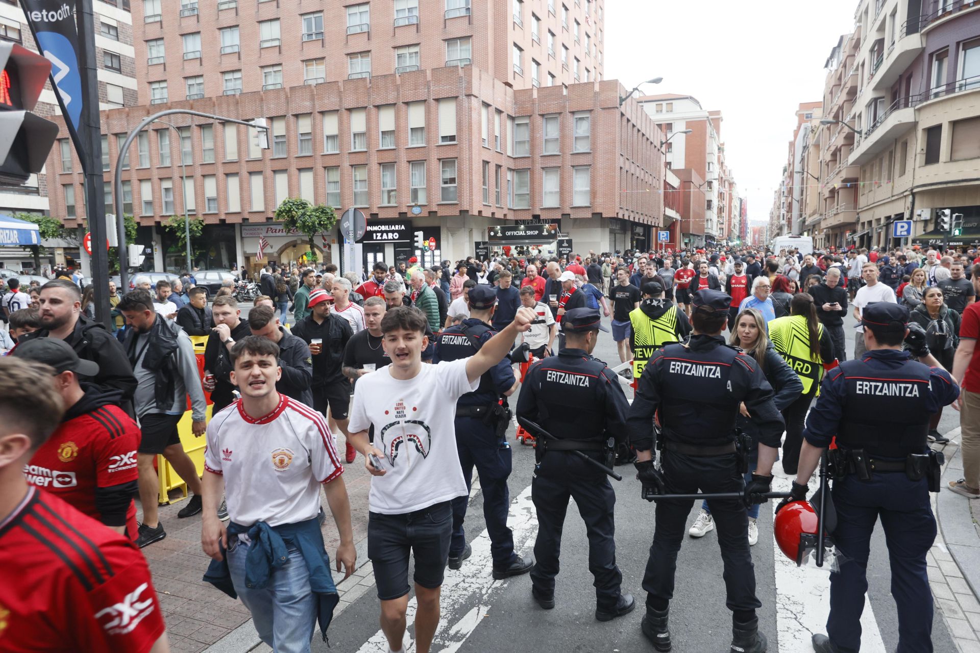 La final ya se juega en las calles de Bilbao